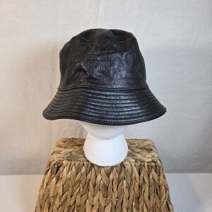 Coach Leather Hat Size Small